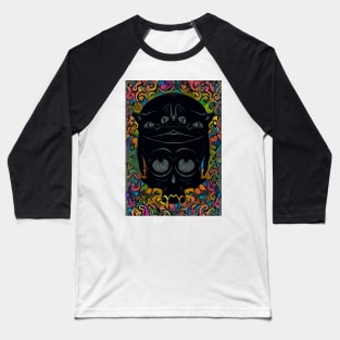 Stress Skull Baseball T-Shirt